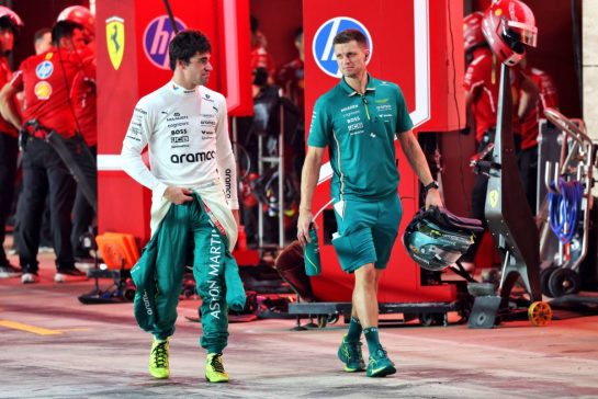Lance Stroll (CDN) Aston Martin F1 Team.
29.11.2025. Formula 1 World Championship, Rd 23, Qatar Grand Prix, Doha, Qatar, Sprint and Qualifying Day.
- www.xpbimages.com, EMail: requests@xpbimages.com © Copyright: Batchelor / XPB Images
