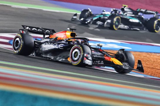 Max Verstappen (NLD) Red Bull Racing RB21.
30.11.2025. Formula 1 World Championship, Rd 23, Qatar Grand Prix, Doha, Qatar, Race Day.
- www.xpbimages.com, EMail: requests@xpbimages.com © Copyright: Charniaux / XPB Images