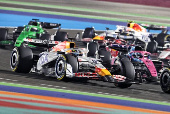 Isack Hadjar (FRA) Racing Bulls VCARB 02.
30.11.2025. Formula 1 World Championship, Rd 23, Qatar Grand Prix, Doha, Qatar, Race Day.
- www.xpbimages.com, EMail: requests@xpbimages.com © Copyright: Charniaux / XPB Images