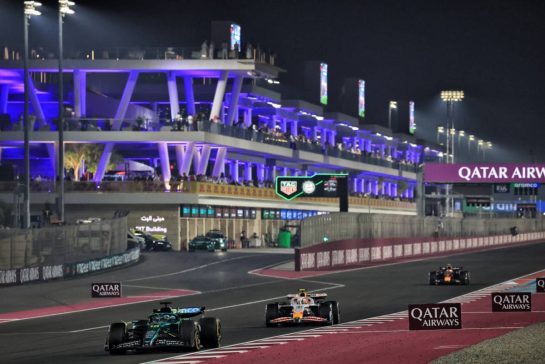 Lance Stroll (CDN) Aston Martin F1 Team AMR25.
30.11.2025. Formula 1 World Championship, Rd 23, Qatar Grand Prix, Doha, Qatar, Race Day.
- www.xpbimages.com, EMail: requests@xpbimages.com © Copyright: Moy / XPB Images