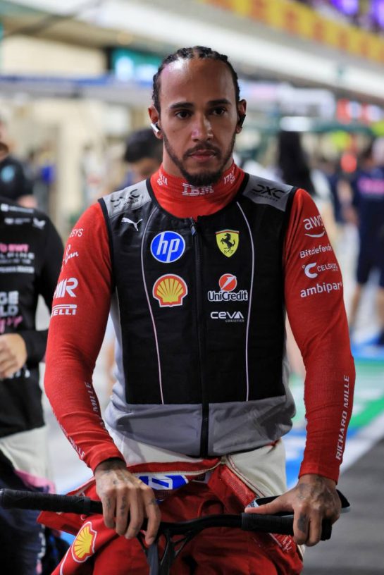 Lewis Hamilton (GBR) Ferrari.
30.11.2025. Formula 1 World Championship, Rd 23, Qatar Grand Prix, Doha, Qatar, Race Day.
- www.xpbimages.com, EMail: requests@xpbimages.com © Copyright: Moy / XPB Images