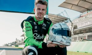 Hulkenberg donates Mexico City GP helmet to charity auction