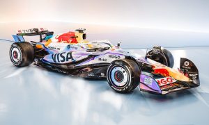 Racing Bulls joins Vegas livery party with holographic design