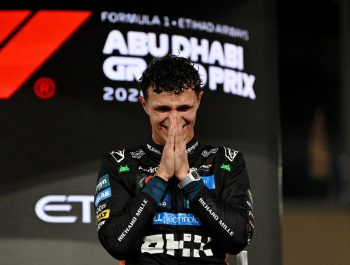 Emotional Norris pays tribute to McLaren team and family