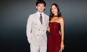 Paddock chic: Leclerc and Saint Mleux crowned fashion royalty