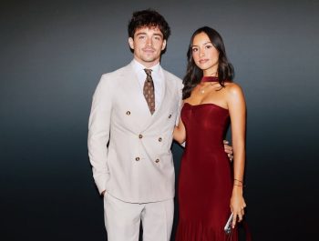 Paddock chic: Leclerc and Saint Mleux crowned fashion royalty