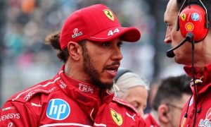 Hamilton signs off with more tense radio static with Adami