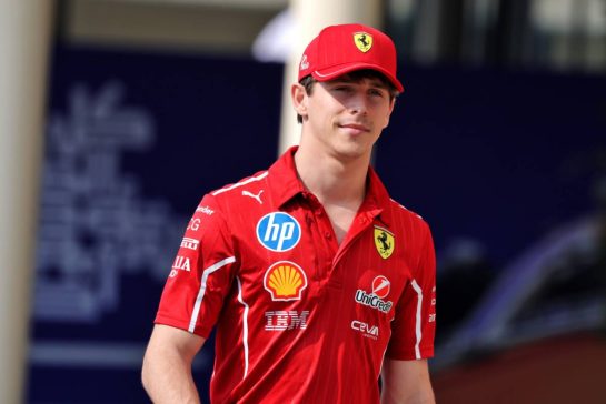 Arthur Leclerc (FRA) Ferrari Test Driver.
04.12.2025. Formula 1 World Championship, Rd 24, Abu Dhabi Grand Prix, Yas Marina Circuit, Abu Dhabi, Preparation Day.
- www.xpbimages.com, EMail: requests@xpbimages.com © Copyright: Moy / XPB Images