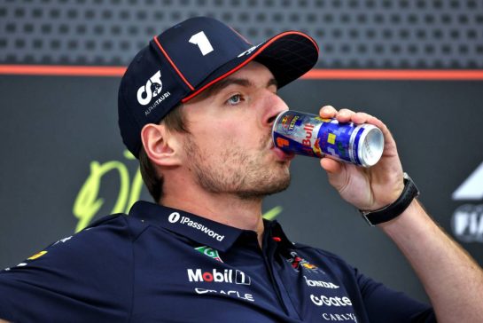 Max Verstappen (NLD) Red Bull Racing in the FIA Press Conference.
04.12.2025. Formula 1 World Championship, Rd 24, Abu Dhabi Grand Prix, Yas Marina Circuit, Abu Dhabi, Preparation Day.
- www.xpbimages.com, EMail: requests@xpbimages.com © Copyright: Bearne / XPB Images