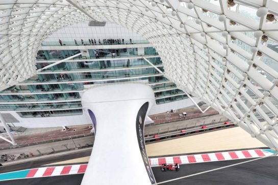 Charles Leclerc (MON) Ferrari SF-25.
05.12.2025. Formula 1 World Championship, Rd 24, Abu Dhabi Grand Prix, Yas Marina Circuit, Abu Dhabi, Practice Day.
- www.xpbimages.com, EMail: requests@xpbimages.com © Copyright: Bearne / XPB Images