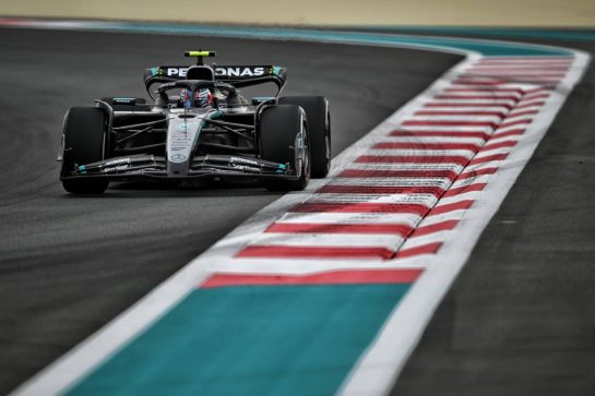 Andrea Kimi Antonelli (ITA) Mercedes AMG F1 W16.
05.12.2025. Formula 1 World Championship, Rd 24, Abu Dhabi Grand Prix, Yas Marina Circuit, Abu Dhabi, Practice Day.
- www.xpbimages.com, EMail: requests@xpbimages.com © Copyright: Price	/ XPB Images