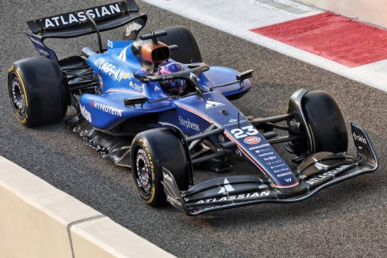 Alexander Albon (THA) Atlassian Williams Racing FW47.
06.12.2025. Formula 1 World Championship, Rd 24, Abu Dhabi Grand Prix, Yas Marina Circuit, Abu Dhabi, Qualifying Day.
- www.xpbimages.com, EMail: requests@xpbimages.com © Copyright: Bearne / XPB Images