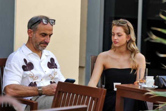 (L to R): Adam Norris (GBR) with Magui Corceiro (POR).
07.12.2025. Formula 1 World Championship, Rd 24, Abu Dhabi Grand Prix, Yas Marina Circuit, Abu Dhabi, Race Day.
- www.xpbimages.com, EMail: requests@xpbimages.com © Copyright: Moy / XPB Images