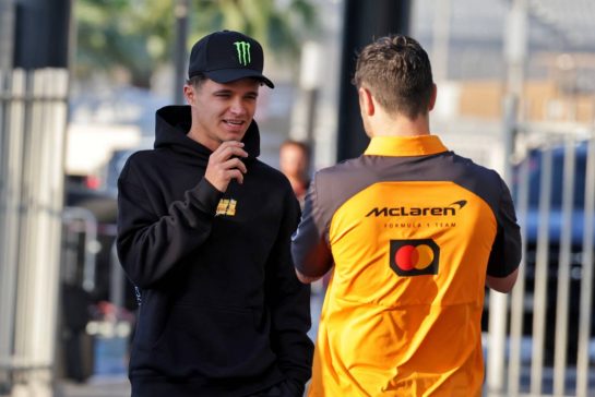 Lando Norris (GBR) McLaren.
09.12.2025. Formula 1 Testing, Yas Marina Circuit, Abu Dhabi, Tuesday.
- www.xpbimages.com, EMail: requests@xpbimages.com © Copyright: Moy / XPB Images