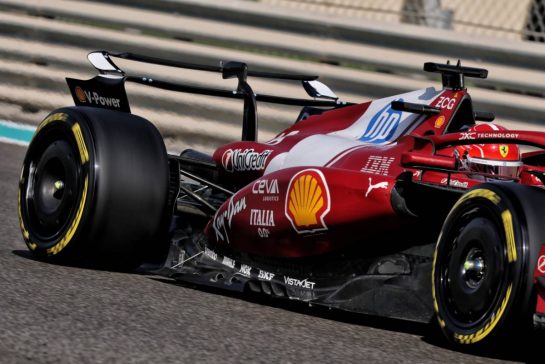 Charles Leclerc (MON) Ferrari SF-25 - rear wing.
09.12.2025. Formula 1 Testing, Yas Marina Circuit, Abu Dhabi, Tuesday.
- www.xpbimages.com, EMail: requests@xpbimages.com © Copyright: Moy / XPB Images