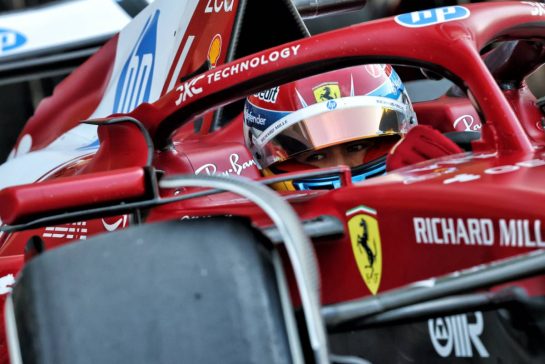 Dino Beganovic (SWE) Ferrari SF-25 Academy Driver.
09.12.2025. Formula 1 Testing, Yas Marina Circuit, Abu Dhabi, Tuesday.
- www.xpbimages.com, EMail: requests@xpbimages.com © Copyright: Charniaux / XPB Images