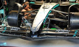 Mercedes lift the lid on 2026 with prototype wing test