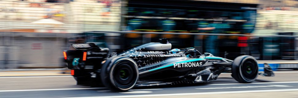 Abu Dhabi GP: Russell tops frantic final practice – Hamilton crashes