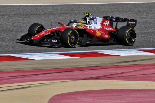 Lewis Hamilton (GBR) Scuderia SF-26.
11.02.2026. Formula 1 Testing, Bahrain Test One, Sakhir, Bahrain, Day One.
- www.xpbimages.com, EMail: requests@xpbimages.com © Copyright: Moy / XPB Images