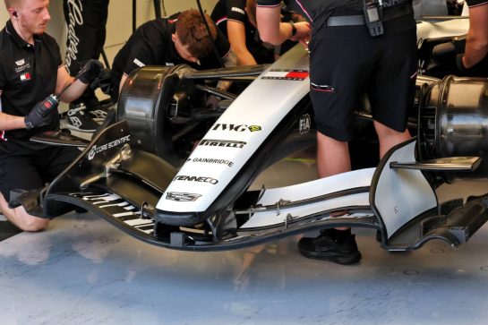 Cadillac Formula 1 Team Car front wing.
12.02.2026. Formula 1 Testing, Bahrain Test One, Sakhir, Bahrain, Day Two.
- www.xpbimages.com, EMail: requests@xpbimages.com © Copyright: Batchelor / XPB Images