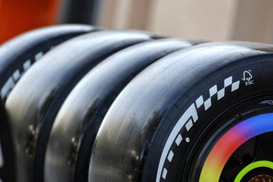 Pirelli tyres for McLaren F1 Team.
12.02.2026. Formula 1 Testing, Bahrain Test One, Sakhir, Bahrain, Day Two.
- www.xpbimages.com, EMail: requests@xpbimages.com © Copyright: Moy / XPB Images