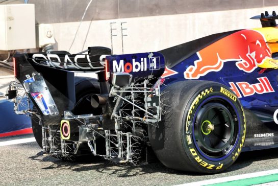 Max Verstappen (NLD) Red Bull Racing RB22 with sensor equipment.
13.02.2026. Formula 1 Testing, Bahrain Test One, Sakhir, Bahrain, Day Three.
- www.xpbimages.com, EMail: requests@xpbimages.com © Copyright: Batchelor / XPB Images