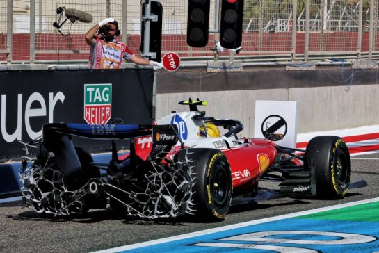 Lewis Hamilton (GBR) Scuderia SF-26 with sensor equipment.
13.02.2026. Formula 1 Testing, Bahrain Test One, Sakhir, Bahrain, Day Three.
- www.xpbimages.com, EMail: requests@xpbimages.com © Copyright: Batchelor / XPB Images
