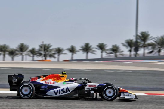 Liam Lawson (NZL) Racing Bulls Formula One Team VCARB 03.
13.02.2026. Formula 1 Testing, Bahrain Test One, Sakhir, Bahrain, Day Three.
- www.xpbimages.com, EMail: requests@xpbimages.com © Copyright: Moy / XPB Images