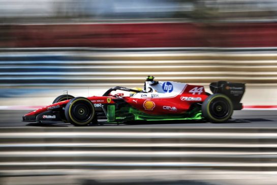 Lewis Hamilton (GBR) Scuderia SF-26.
13.02.2026. Formula 1 Testing, Bahrain Test One, Sakhir, Bahrain, Day Three.
- www.xpbimages.com, EMail: requests@xpbimages.com © Copyright: Bearne / XPB Images