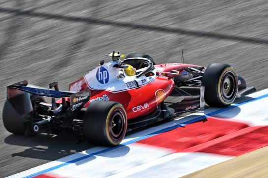 Lewis Hamilton (GBR) Scuderia SF-26.
13.02.2026. Formula 1 Testing, Bahrain Test One, Sakhir, Bahrain, Day Three.
- www.xpbimages.com, EMail: requests@xpbimages.com © Copyright: Price	/ XPB Images