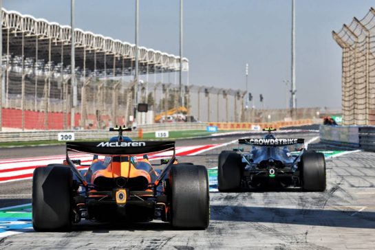 Lando Norris (GBR) McLaren F1 Team MCL40.
18.02.2026. Formula 1 Testing, Bahrain Test Two, Sakhir, Bahrain, Day One.
- www.xpbimages.com, EMail: requests@xpbimages.com © Copyright: Batchelor / XPB Images