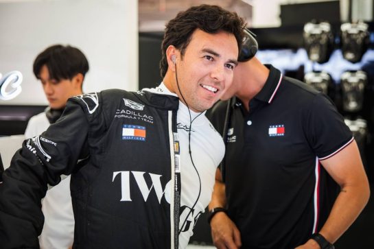 Sergio Perez (MEX) Cadillac Formula 1 Team.
18.02.2026. Formula 1 Testing, Bahrain Test Two, Sakhir, Bahrain, Day One.
- www.xpbimages.com, EMail: requests@xpbimages.com © Copyright: Bearne / XPB Images