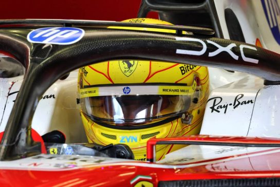 Lewis Hamilton (GBR) Scuderia Ferrari SF-26.
18.02.2026. Formula 1 Testing, Bahrain Test Two, Sakhir, Bahrain, Day One.
- www.xpbimages.com, EMail: requests@xpbimages.com © Copyright: Charniaux / XPB Images