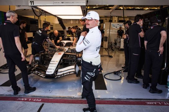 Valtteri Bottas (FIN) Cadillac Formula 1 Team.
19.02.2026. Formula 1 Testing, Bahrain Test Two, Sakhir, Bahrain, Day Two.
- www.xpbimages.com, EMail: requests@xpbimages.com © Copyright: Bearne / XPB Images