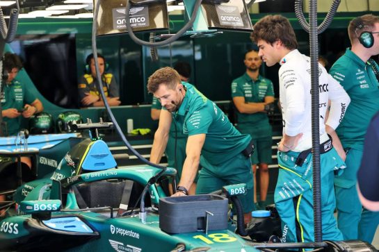 Lance Stroll (CDN) Aston Martin F1 Team.
20.02.2026. Formula 1 Testing, Bahrain Test Two, Sakhir, Bahrain, Day Three.
- www.xpbimages.com, EMail: requests@xpbimages.com © Copyright: Batchelor / XPB Images