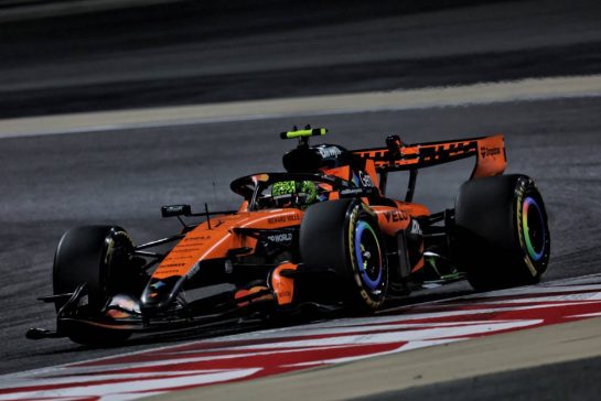 Lando Norris (GBR) McLaren F1 Team MCL40.
20.02.2026. Formula 1 Testing, Bahrain Test Two, Sakhir, Bahrain, Day Three.
- www.xpbimages.com, EMail: requests@xpbimages.com © Copyright: Moy / XPB Images