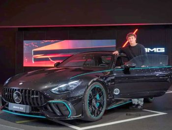 Antonelli unharmed after wrecking rare Mercedes AMG GT