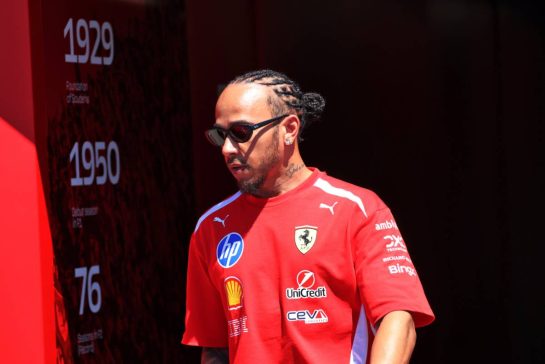 Lewis Hamilton (GBR) Scuderia Ferrari.
05.03.2026. Formula 1 World Championship, Rd 1, Australian Grand Prix, Albert Park, Melbourne, Australia, Preparation Day.
- www.xpbimages.com, EMail: requests@xpbimages.com © Copyright: Bearne / XPB Images