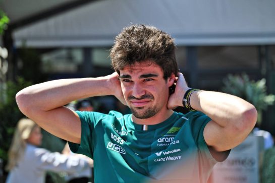 Lance Stroll (CDN) Aston Martin F1 Team.
05.03.2026. Formula 1 World Championship, Rd 1, Australian Grand Prix, Albert Park, Melbourne, Australia, Preparation Day.
- www.xpbimages.com, EMail: requests@xpbimages.com © Copyright: Price	/ XPB Images