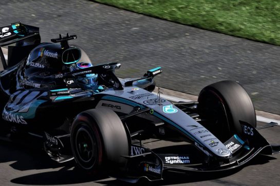 George Russell (GBR) Mercedes AMG Formula One Team W17.
06.03.2026. Formula 1 World Championship, Rd 1, Australian Grand Prix, Albert Park, Melbourne, Australia, Practice Day.
- www.xpbimages.com, EMail: requests@xpbimages.com © Copyright: Dunbar / XPB Images