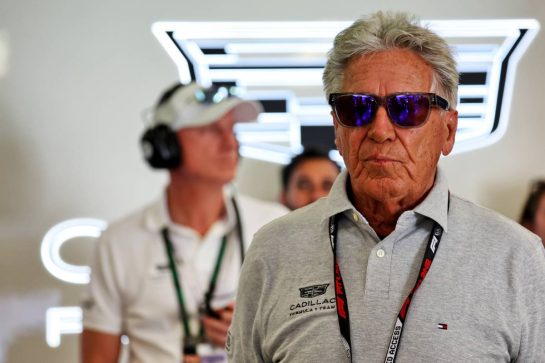 Mario Andretti (USA) Cadillac Formula 1 Team Ambassador.
06.03.2026. Formula 1 World Championship, Rd 1, Australian Grand Prix, Albert Park, Melbourne, Australia, Practice Day.
- www.xpbimages.com, EMail: requests@xpbimages.com © Copyright: Batchelor / XPB Images