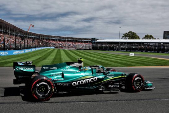 Fernando Alonso (ESP) Aston Martin F1 Team AMR26.
07.03.2026. Formula 1 World Championship, Rd 1, Australian Grand Prix, Albert Park, Melbourne, Australia, Qualifying Day.
- www.xpbimages.com, EMail: requests@xpbimages.com © Copyright: Charniaux / XPB Images