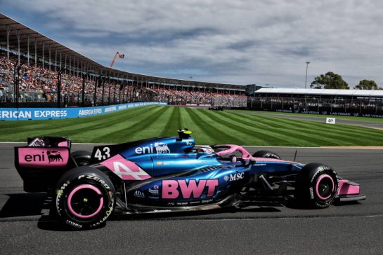 Franco Colapinto (ARG) Alpine F1 Team A526.
07.03.2026. Formula 1 World Championship, Rd 1, Australian Grand Prix, Albert Park, Melbourne, Australia, Qualifying Day.
- www.xpbimages.com, EMail: requests@xpbimages.com © Copyright: Charniaux / XPB Images