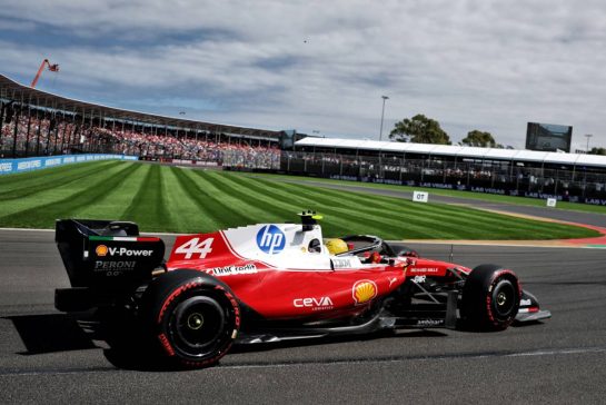 Lewis Hamilton (GBR) Scuderia Ferrari SF-26.
07.03.2026. Formula 1 World Championship, Rd 1, Australian Grand Prix, Albert Park, Melbourne, Australia, Qualifying Day.
- www.xpbimages.com, EMail: requests@xpbimages.com © Copyright: Charniaux / XPB Images
