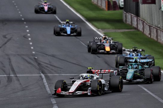 Oliver Bearman (GBR) Haas F1 Team VF-26.
08.03.2026. Formula 1 World Championship, Rd 1, Australian Grand Prix, Albert Park, Melbourne, Australia, Race Day.
- www.xpbimages.com, EMail: requests@xpbimages.com © Copyright: Dunbar / XPB Images