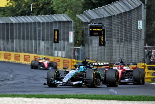 George Russell (GBR) Mercedes AMG Formula One Team W17.
08.03.2026. Formula 1 World Championship, Rd 1, Australian Grand Prix, Albert Park, Melbourne, Australia, Race Day.
- www.xpbimages.com, EMail: requests@xpbimages.com © Copyright: Bearne / XPB Images
