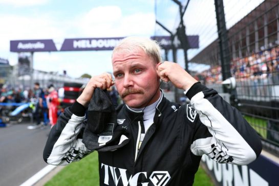 Valtteri Bottas (FIN) Cadillac Formula 1 Team MAC-26 on the grid.
08.03.2026. Formula 1 World Championship, Rd 1, Australian Grand Prix, Albert Park, Melbourne, Australia, Race Day.
- www.xpbimages.com, EMail: requests@xpbimages.com © Copyright: Bearne / XPB Images