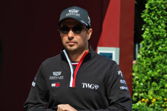 Sergio Perez (MEX) Cadillac Formula 1 Team.
12.03.2026. Formula 1 World Championship, Rd 2, Chinese Grand Prix, Shanghai, China, Preparation Day.
- www.xpbimages.com, EMail: requests@xpbimages.com © Copyright: Moy / XPB Images