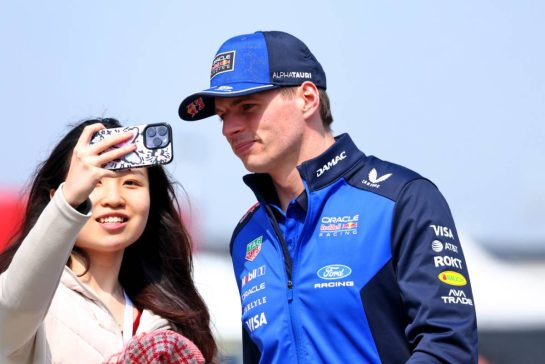 Max Verstappen (NLD) Red Bull Racing.
12.03.2026. Formula 1 World Championship, Rd 2, Chinese Grand Prix, Shanghai, China, Preparation Day.
- www.xpbimages.com, EMail: requests@xpbimages.com © Copyright: Bearne / XPB Images