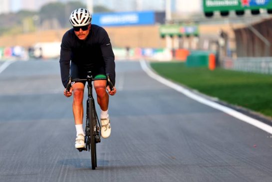 Valtteri Bottas (FIN) Cadillac Formula 1 Team rides the circuit.
12.03.2026. Formula 1 World Championship, Rd 2, Chinese Grand Prix, Shanghai, China, Preparation Day.
- www.xpbimages.com, EMail: requests@xpbimages.com © Copyright: Bearne / XPB Images